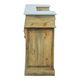 Industrial bar in solid wood