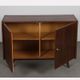 Vintage dark oak chest of drawers by Jiri Jiroutek, model U-450, 1960