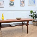 Designer double top coffee table