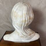 Marble bust of a woman
