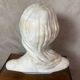Marble bust of a woman