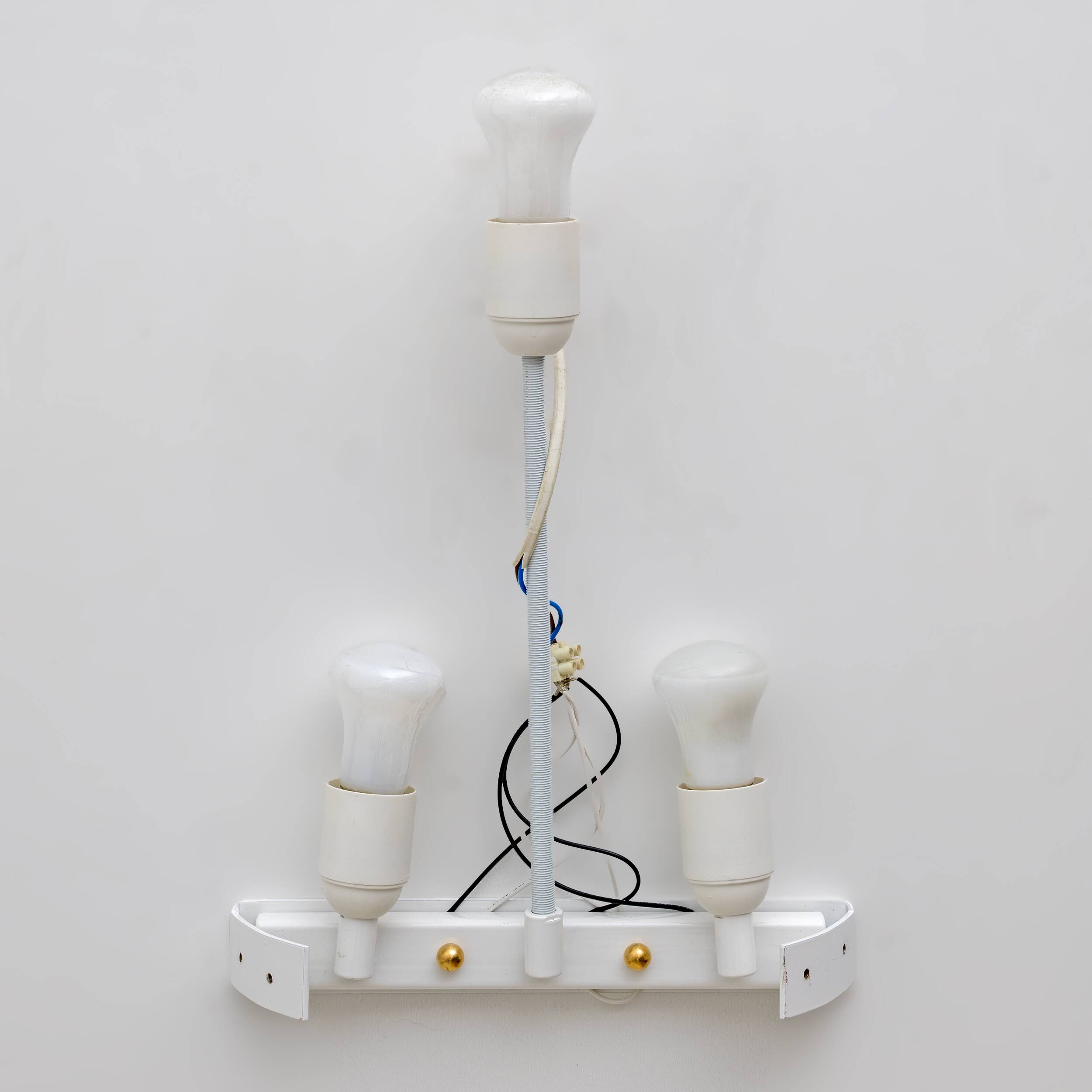 Pair of Mid-Century Modern Murano Glass Amethyst Pink Big Leafs Sconces