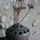 Pique-fleurs vintage en grès Accolay (pièce unique)