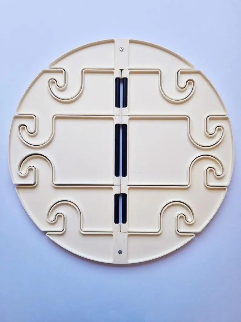 Midcentury Wall Coat Rack Octopus, Studio Halm, Germany, 1970s