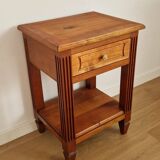 Low cabinet in blond cherry wood, Directoire style