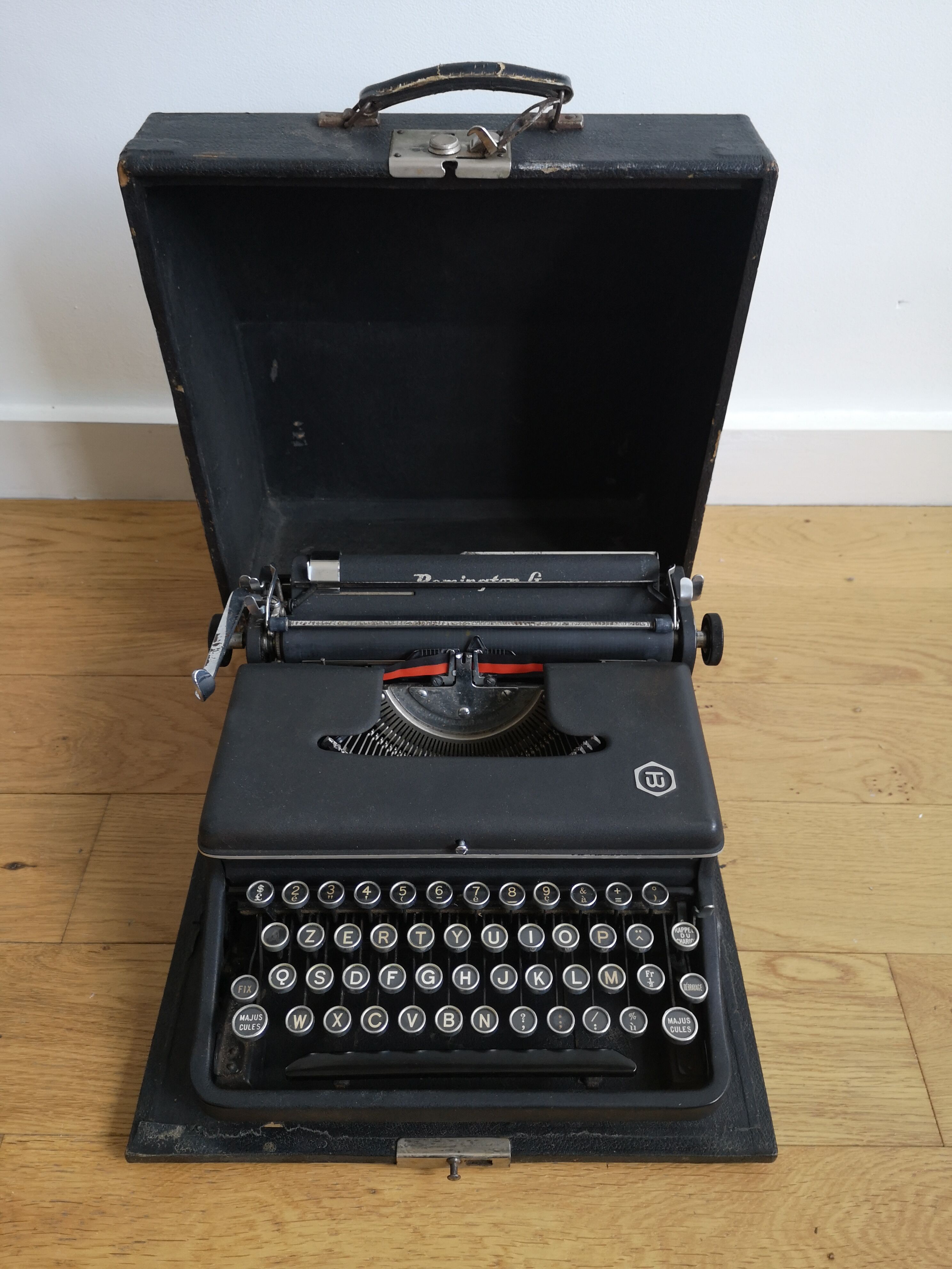 Black Remington Typewriter