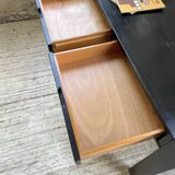Regain black stained elm desk