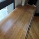 Solid wood desk