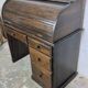 Bureau à cylindre en bois vintage