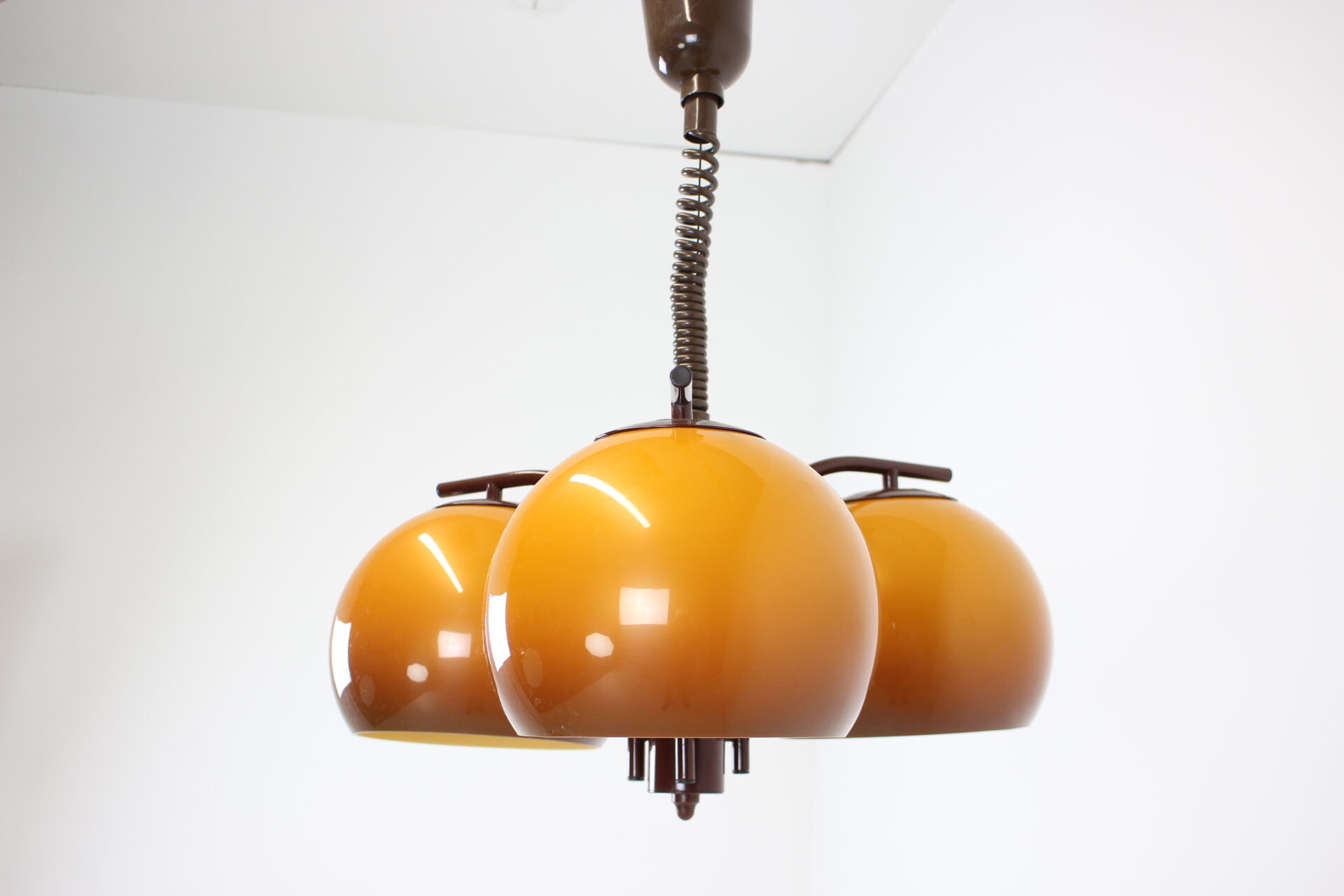 Mid-century adjustable chandelier, 1970's