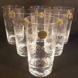 Box of 6 Matignon Cristal d'Arques glasses