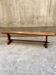 Banc de ferme bois massif
