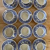 Lot de 12 tasses Luneville The Cottage