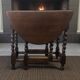 Table vintage en bois (pliante) / table à abattants / console