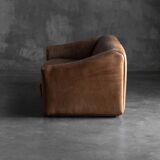 De Sede DS-47 bullhide leather sofa, Switzerland, 1970s