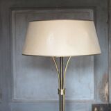 1950s floor lamp published by Maison Arlus, vintage standing lamp.