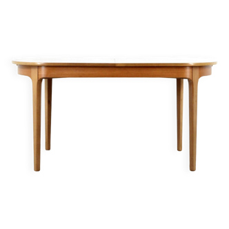 Midcentury Oblong Teak Extending Table. Vintage Modern / Danish / Retro Style .