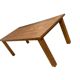 XL vintage solid wood dining table / farmhouse table