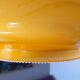 Suspension en opaline orange 70s