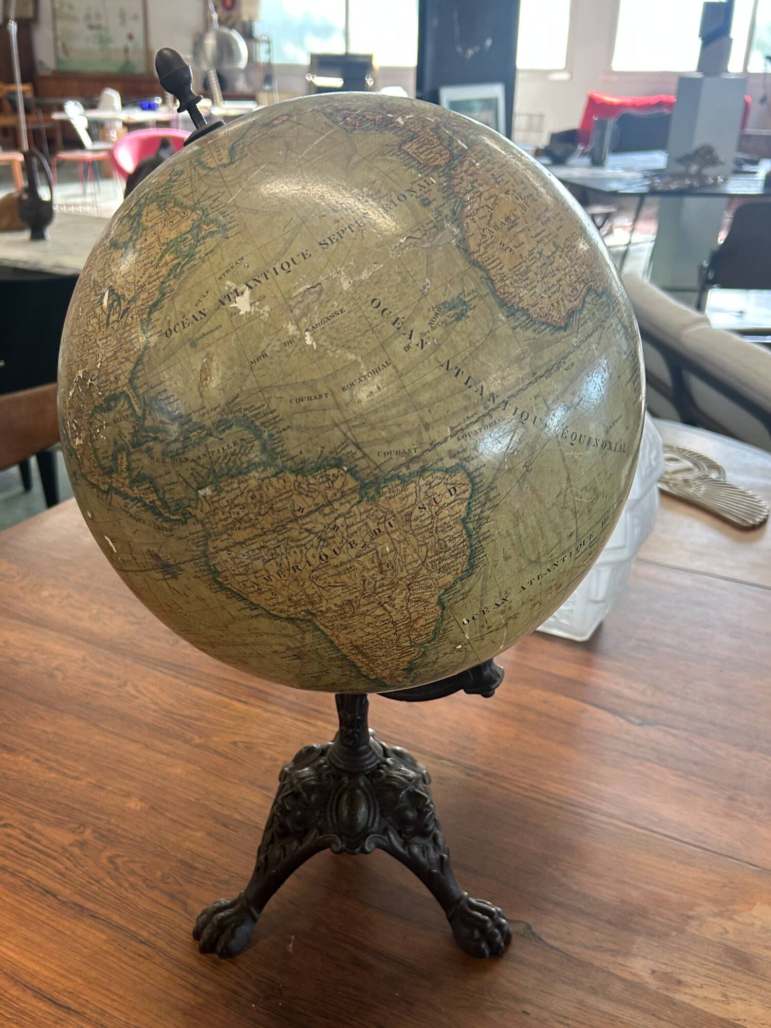 Napoleon III Terrestrial Globe