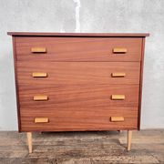 Scandinavian teak chest of drawers