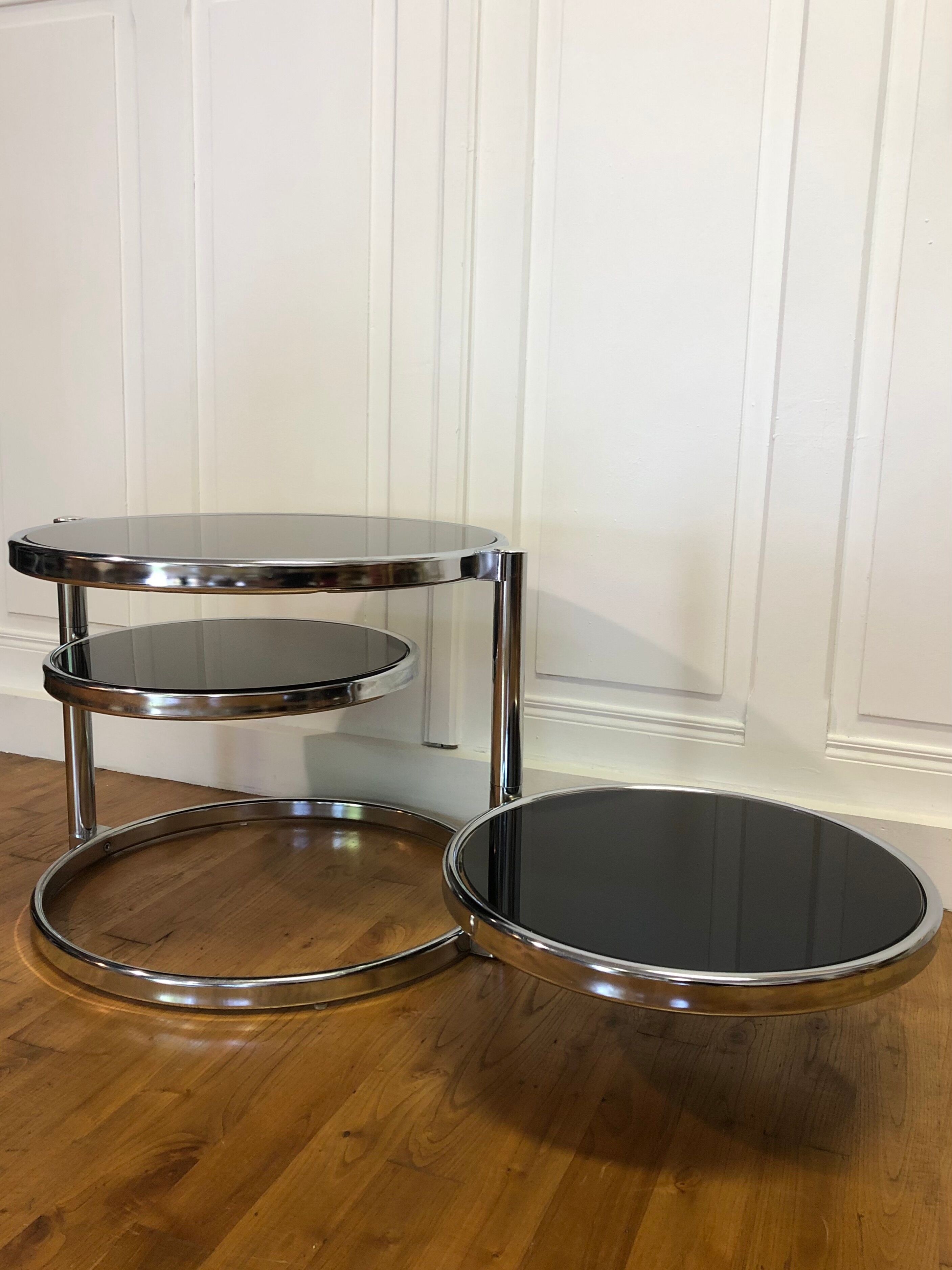 Table basse à 3 niveaux Leitmotiv-swivel