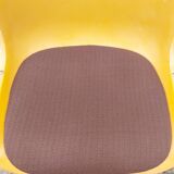 Paire de chaises traineaux Orange