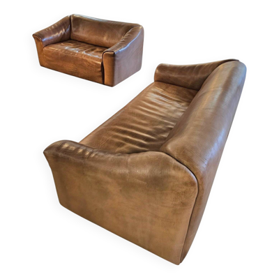 Canapés Desede / cuir de cou DS-47 / 2 DS-47 / 3 Largeur 141 / 181 cm