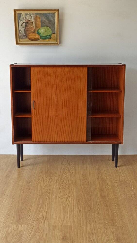 Bibliothèque vintage en bois, 1970