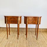 Paire de table rognon de style Louis XV