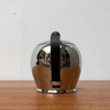 Postmodern Italian Bomb Teapot in Stainless Steel and Bakelite by Carlo Alessi for Alessi