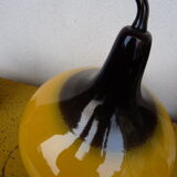 Pear-shaped soupiere vintage italian ceramic 70