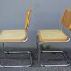 Pair of Cesca B32 chairs by Marcel Breuer