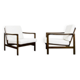 Fauteuils Mid-Century par Zenon Bączyk, années 1960, lot de 2
