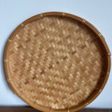Rattan tray