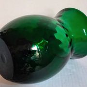Vintage Empoli blown glass jug