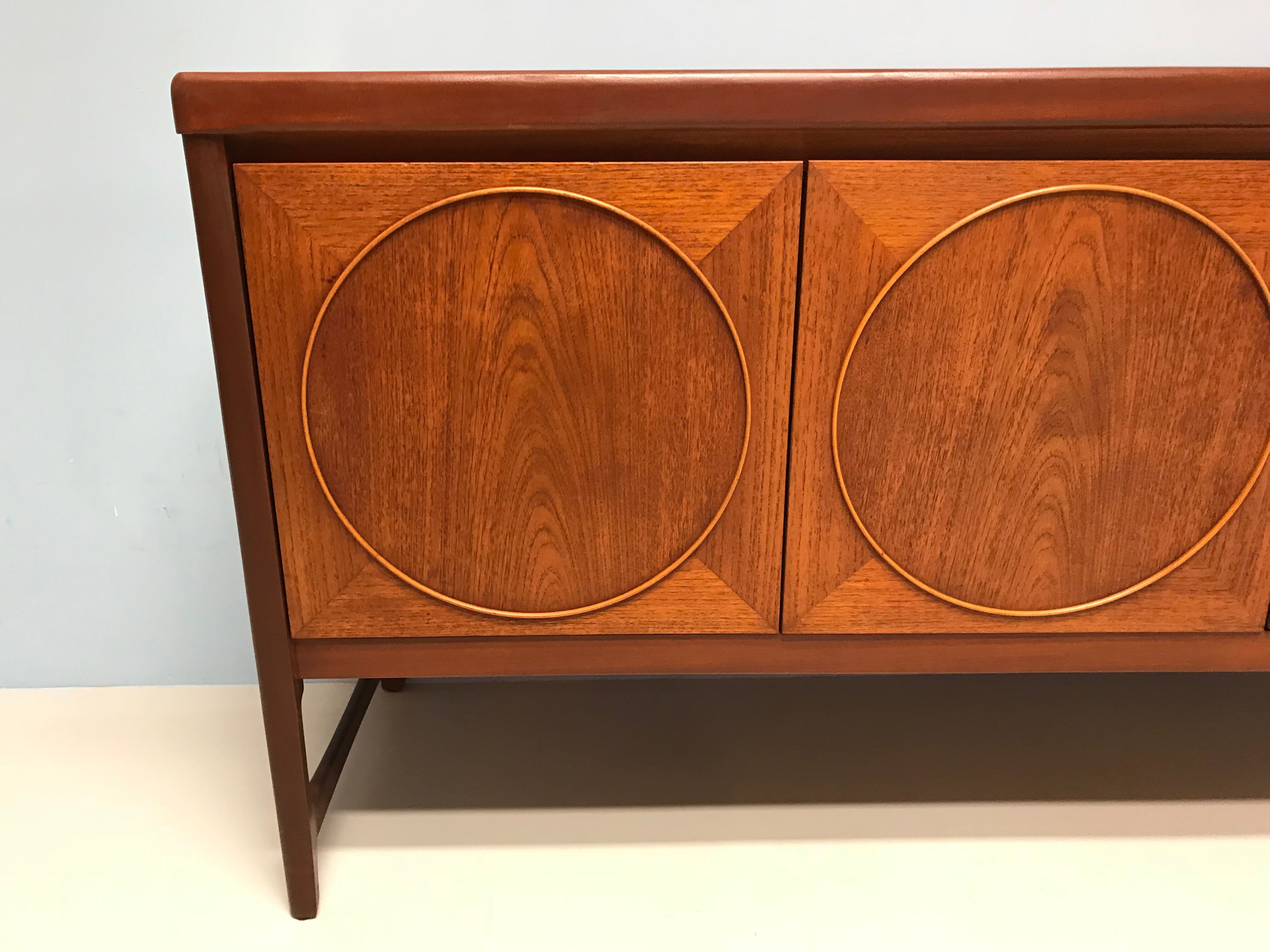 Vintage Nathan Circle sideboard