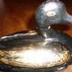 Black and gold wooden duck