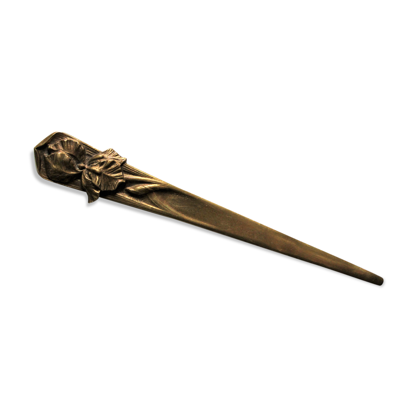 H. Boyer, Art Nouveau bronze letter opener