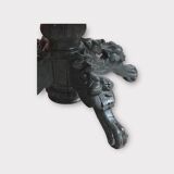 Round table with lion claw legs