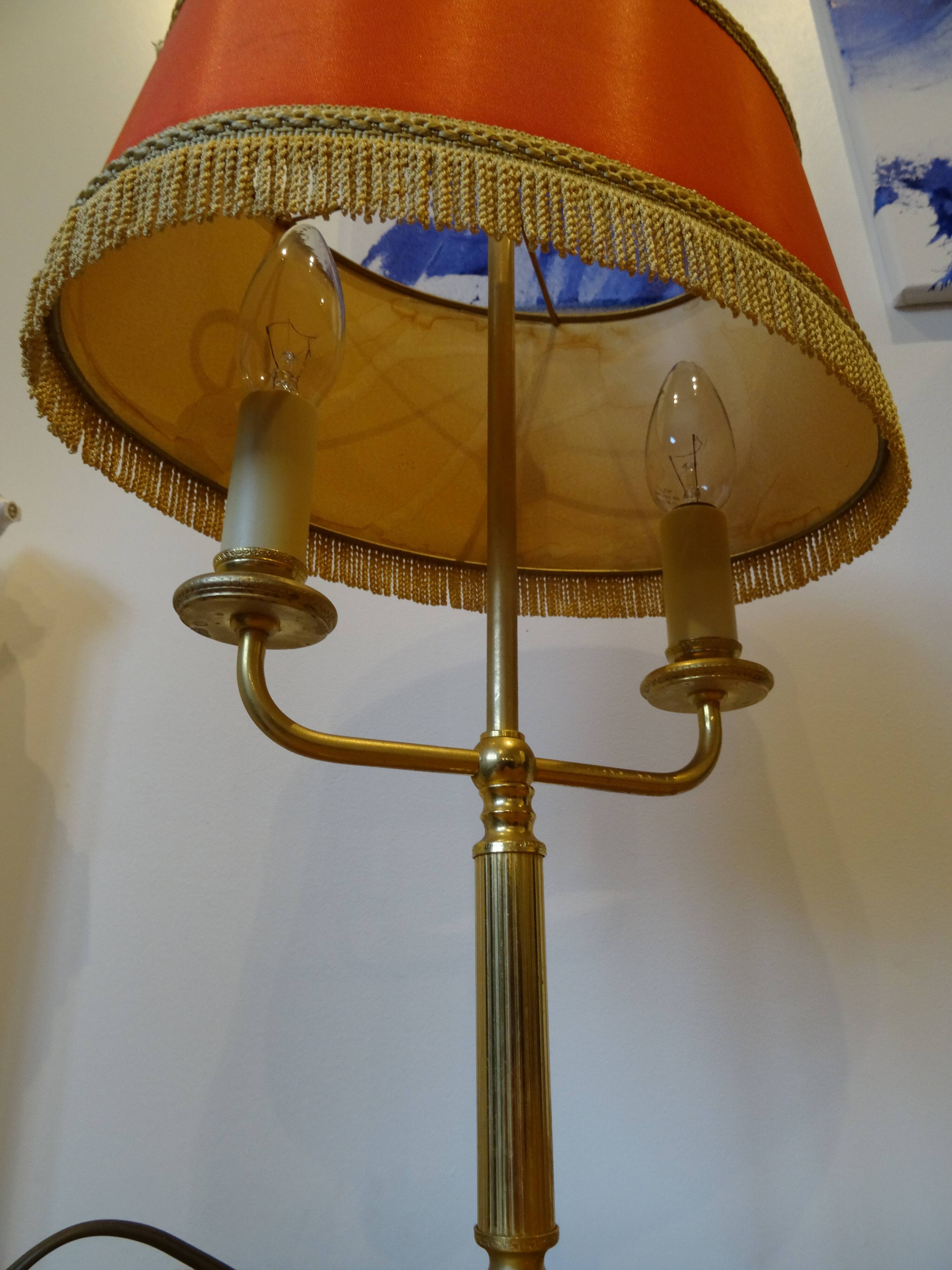 Hot water lamp early 20th century