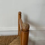 Rope and wood children's chair