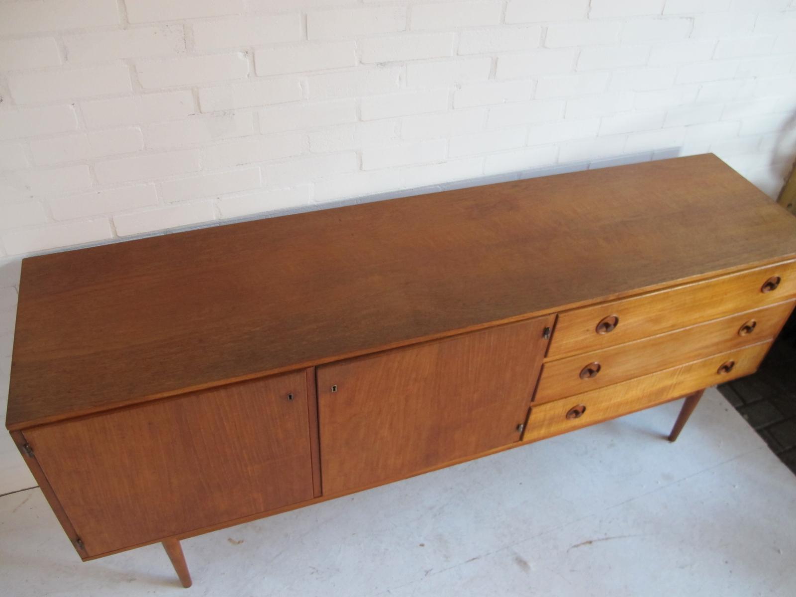 Enfilade vintage teak with inner shelf Denmark