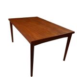 Extendable teak dining table, 1960s
