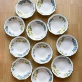 11 Churchill deep dessert plates