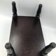 Foot rest chest studded fabric vintage studded