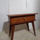 Bedside table or mini dresser vintage compass feet