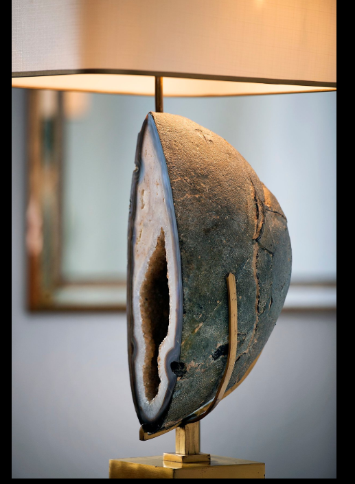 A LARGE WILLY DARO LAMP