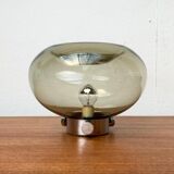 Lampe de Table en Verre Bulbe Espace Années 1960 Milieu du Siècle