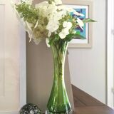 Blown glass vase